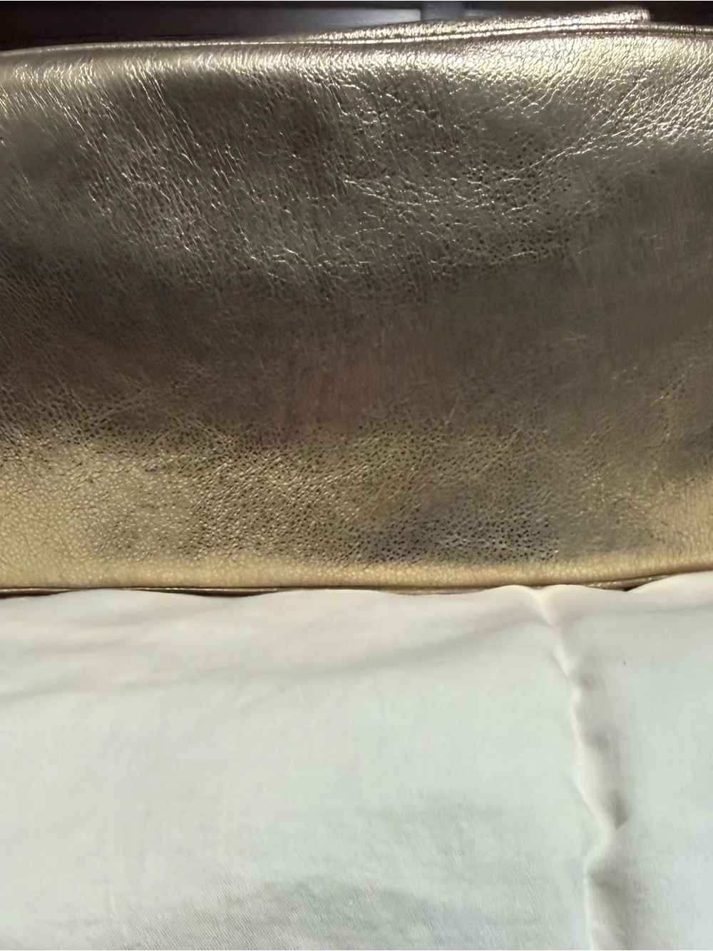 Michael Kors Metallic Gold Shoulder Tote